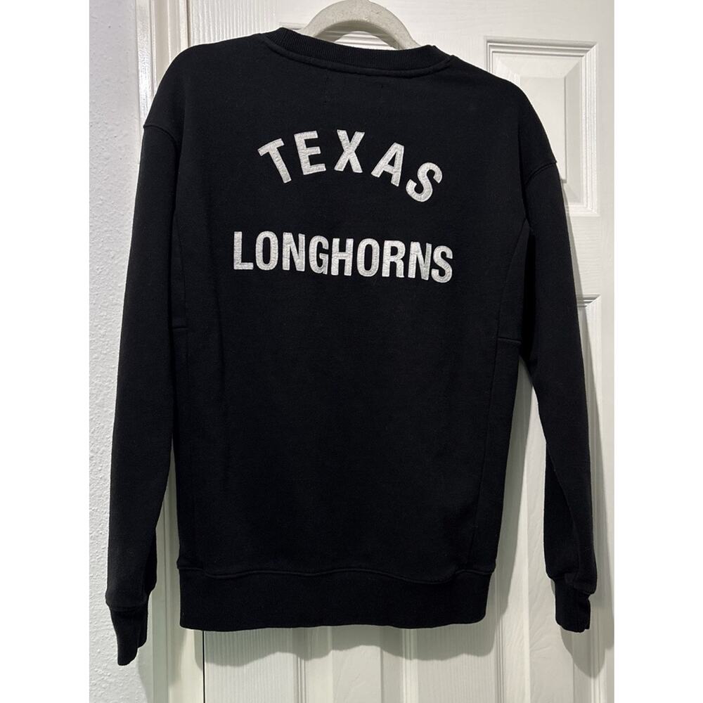 Fanatics Black Texas Longhorns Size Small Soft Sweatshirt Reverse Weave